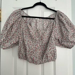 Doen Lotus Top in Briarwood Floral Size Medium